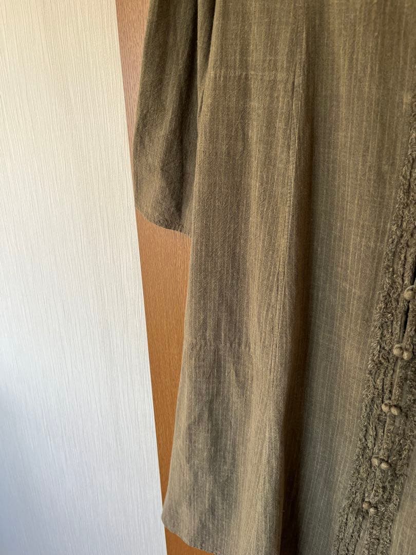 ヨーガンレール　綿ワンピース　羽織り