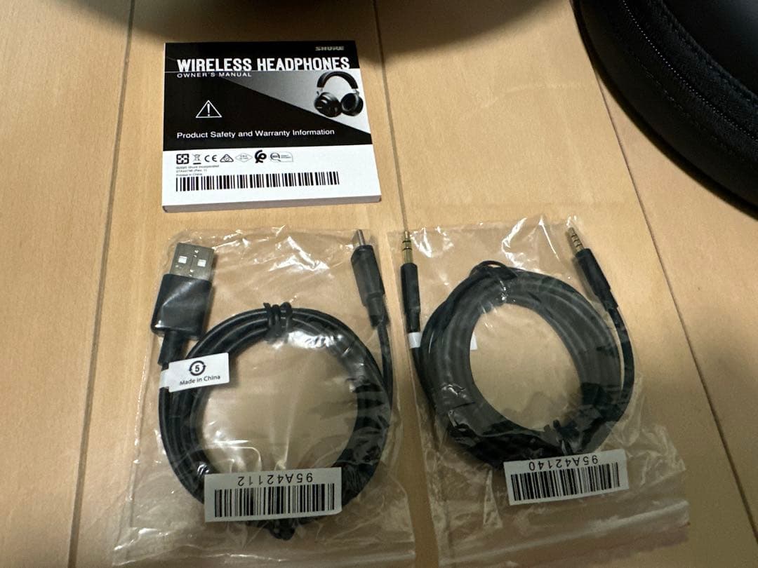 【ほぼ未使用】SHURE AONIC50 ワイヤレスヘッドホン ノイキャン