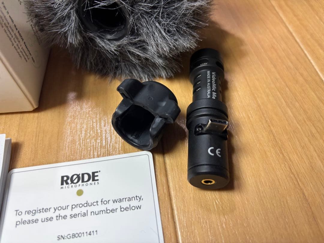 Rode VideoMic Me-c ウィンドジャマー付 Type-C 匿名配送