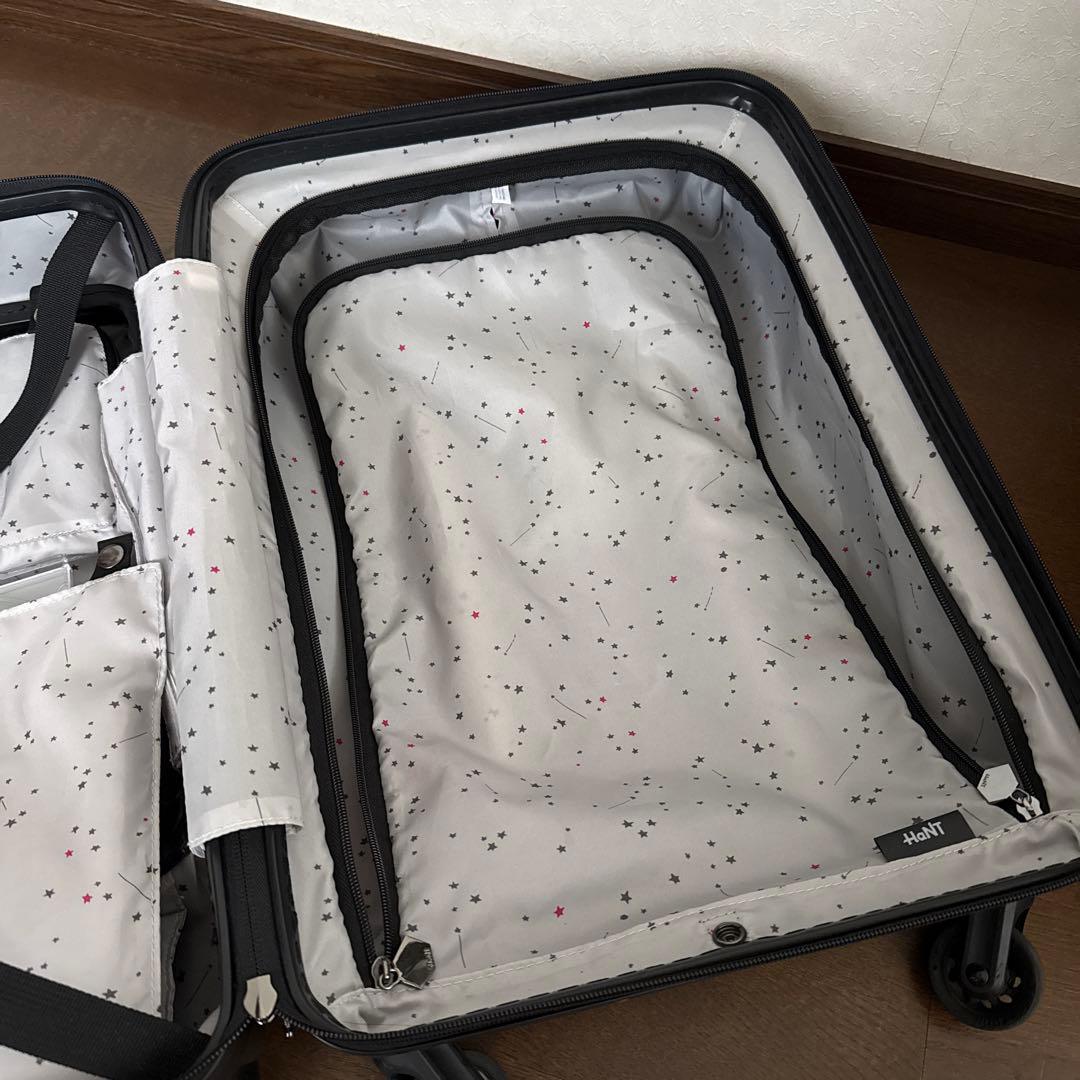 ハントマイン スーツケース ブラック