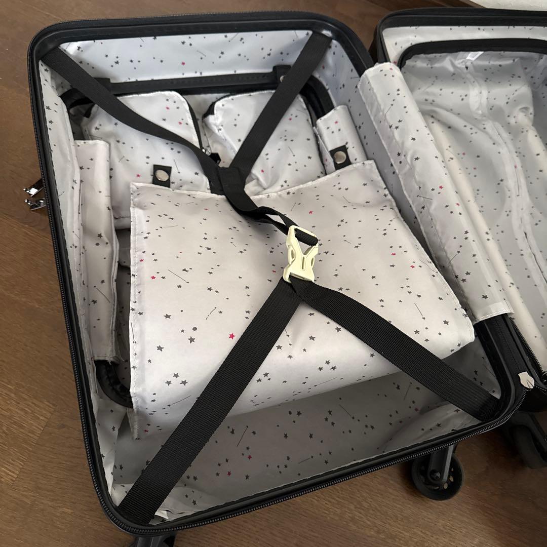 ハントマイン スーツケース ブラック