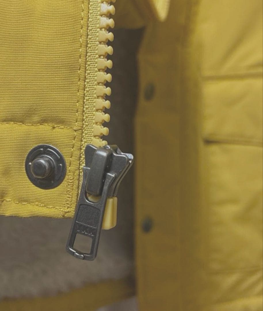 patagonia パタゴニア　裏ボアジャケット　マスタードイエロー14歳　美品