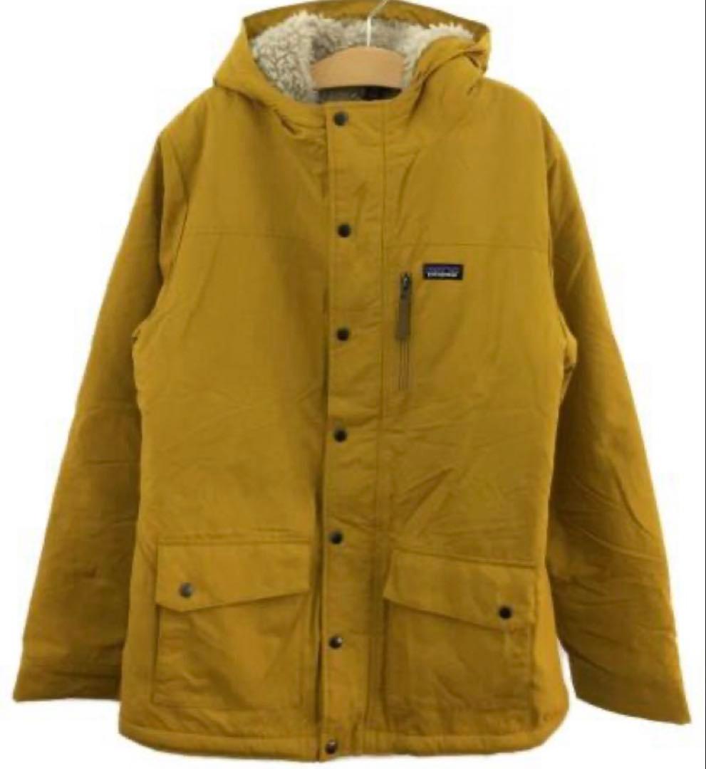 patagonia パタゴニア　裏ボアジャケット　マスタードイエロー14歳　美品