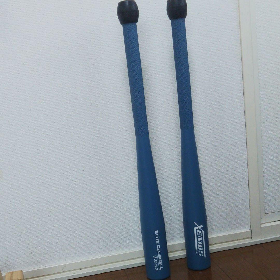 クラブベル 7ｋｇ×2本  防犯インテリアにも