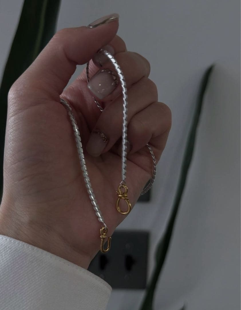 アクセサリー aiFauvirame Fern Flat Chain Necklace