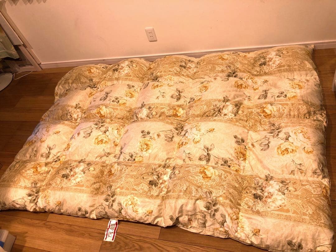 東京西川 超長綿100% フランス産マザーグースダウン93% 1.2k 一層