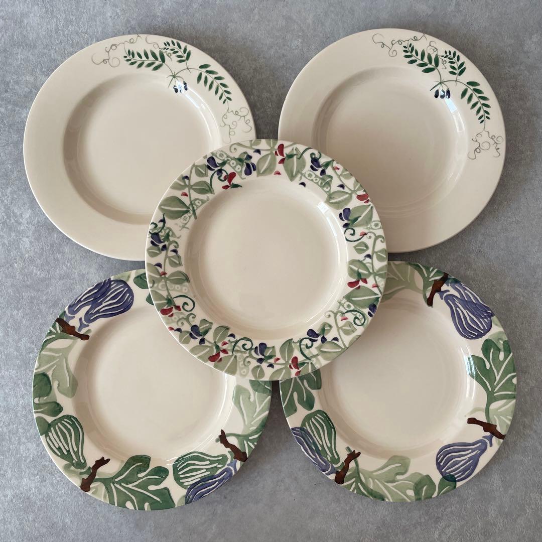 希少【5枚セット】エマブリッジウォーターEmma Bridgewater 皿