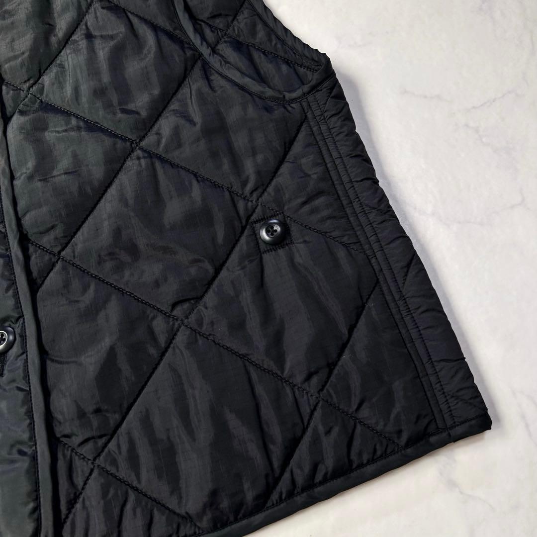 カレンソロジー /＜&RC＞キルティング ショートベスト 黒 ゆったり 人気