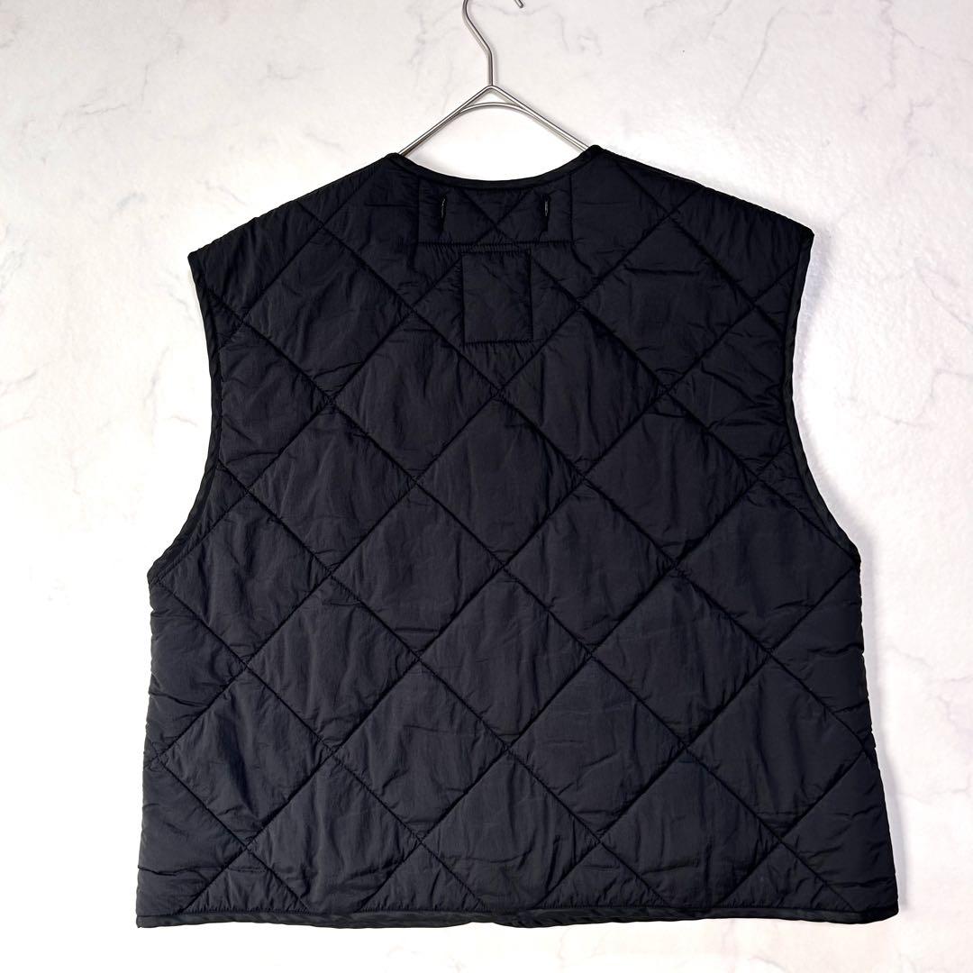 カレンソロジー /＜&RC＞キルティング ショートベスト 黒 ゆったり 人気