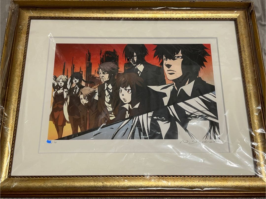 PSYCHO-PASS サイコパス原画展版画12番 塩谷直義サイン入り限定品