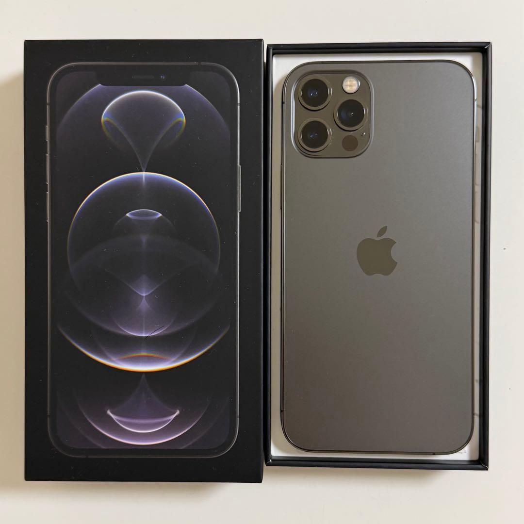 極美品 iPhone 12 Pro 512GB グラファイト SIMフリー