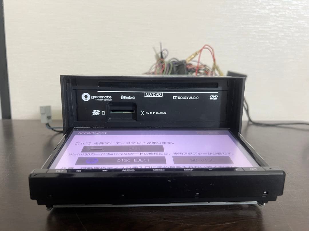 パナソニック カーナビ CN-RE05D 地図データ2018年式 動作確認済！