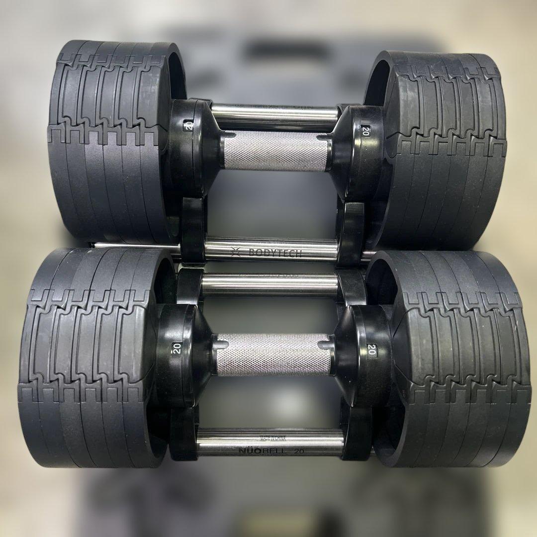 6455 ボディテック フレックスベル ダンベル 20kg×2 NUOBELL