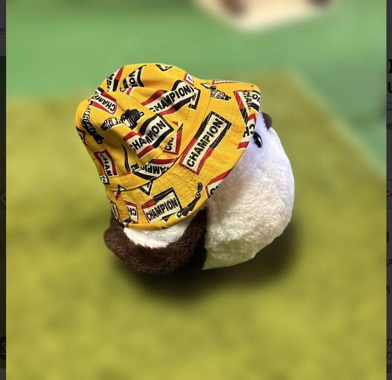 【新品L/USA製】アメカジ系！総柄バケハ2点CHAMPION×バドワイザー