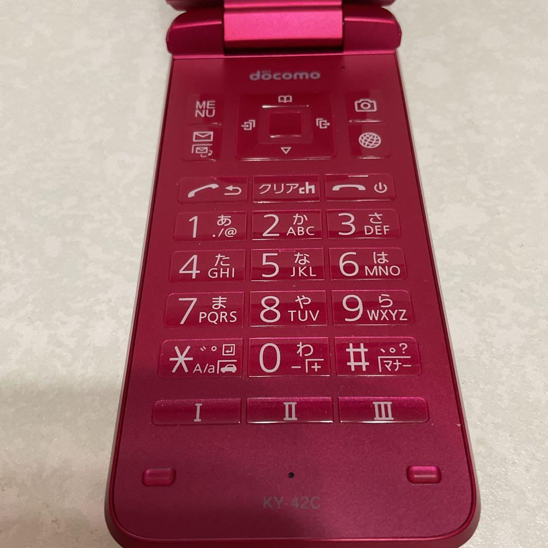 ぼ*ち様 KY-42C 京セラ レッド