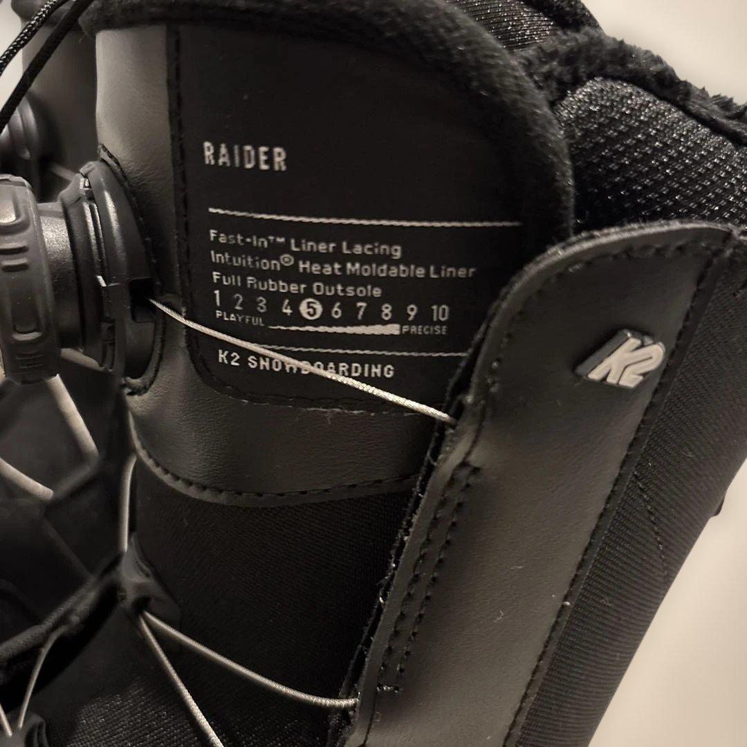 K2(ケーツー) スノーボード ブーツ RAIDER BLACK
