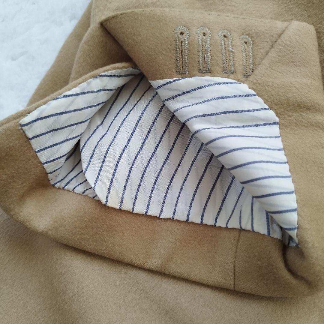 TOMORROWLAND チェスターコートロロピアーナ カシミア混