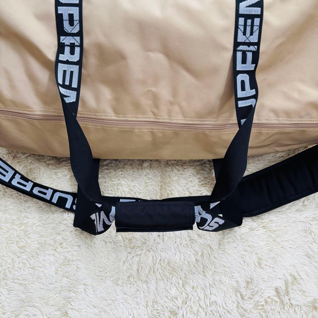 希少　18ss Supreme ボストンバック　Tan ベージュ　ボックスロゴ