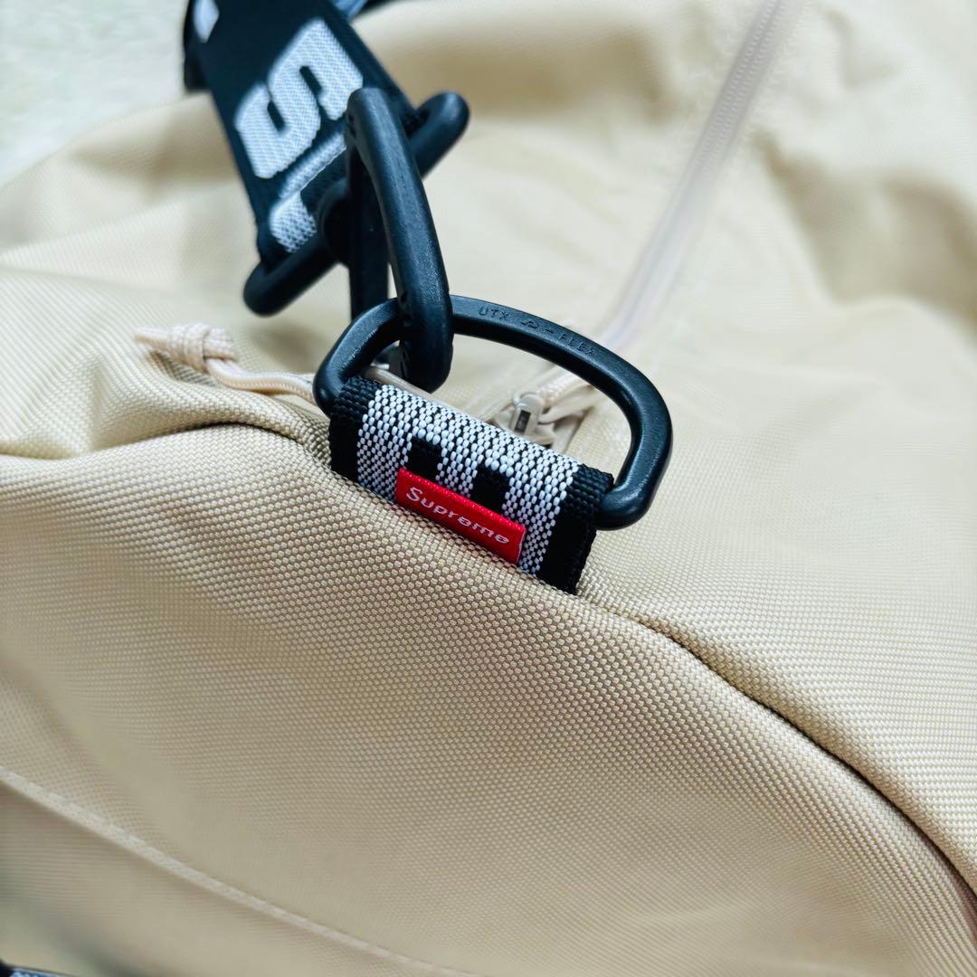 希少　18ss Supreme ボストンバック　Tan ベージュ　ボックスロゴ