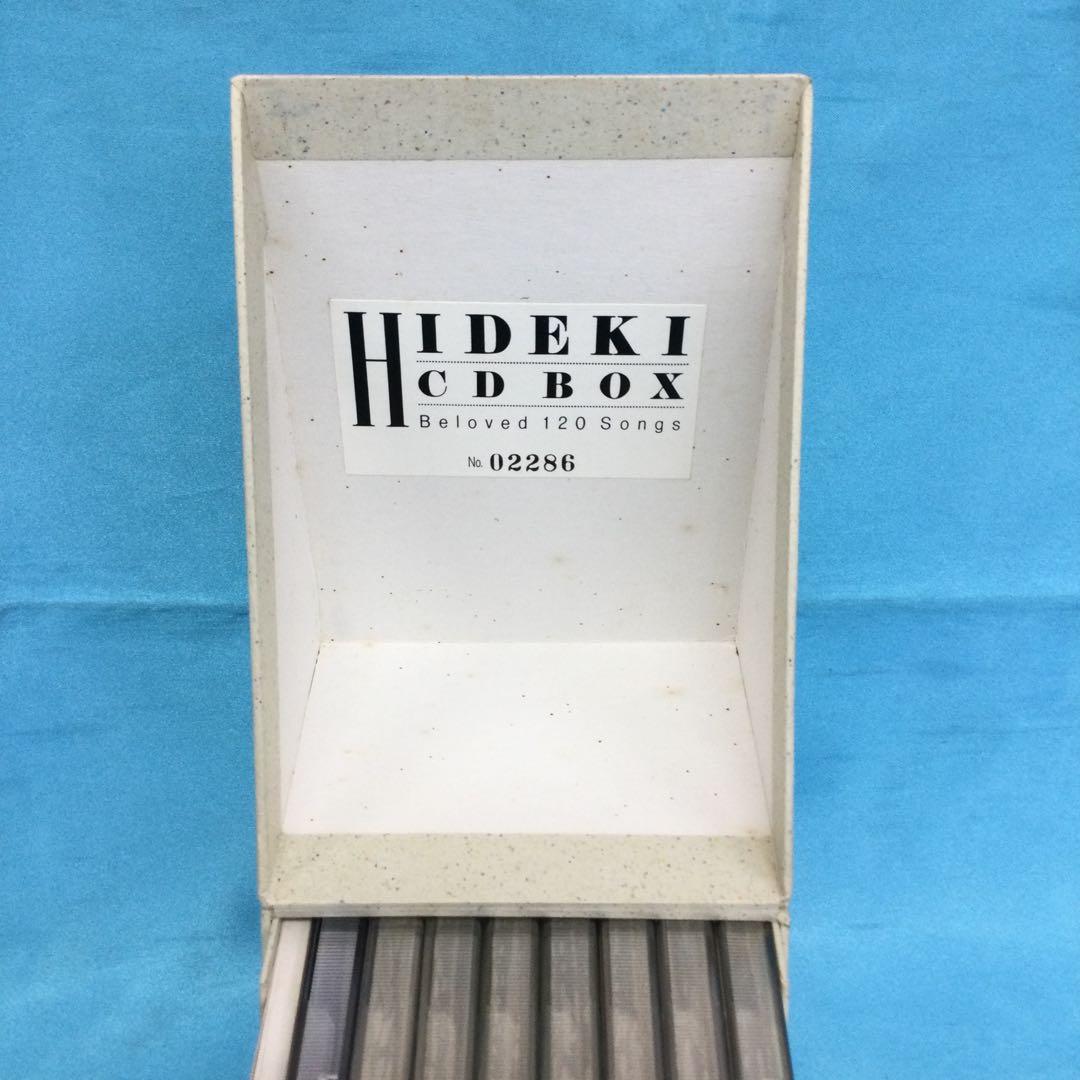 ♦︎ 西城秀樹 HIDEKI CD BOX Beloved 120 Songs
