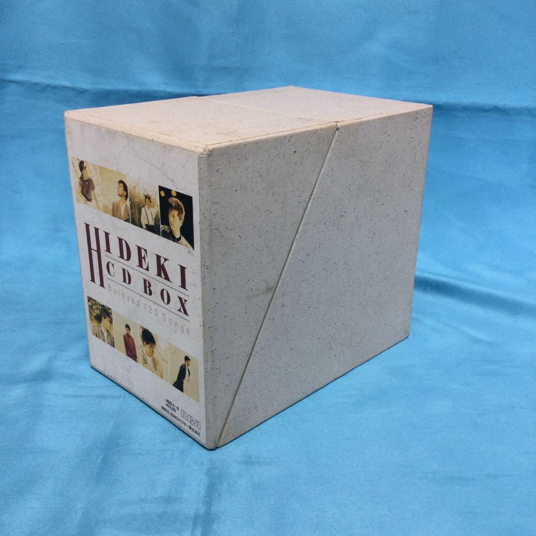 ♦︎ 西城秀樹 HIDEKI CD BOX Beloved 120 Songs