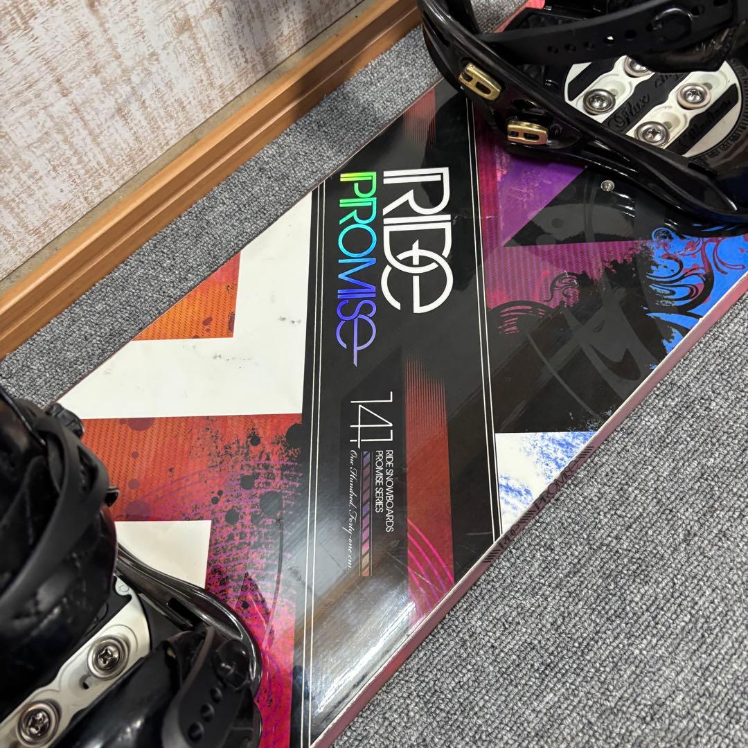 【最終値下げ】【送料無料】RIDE スノーボードセット