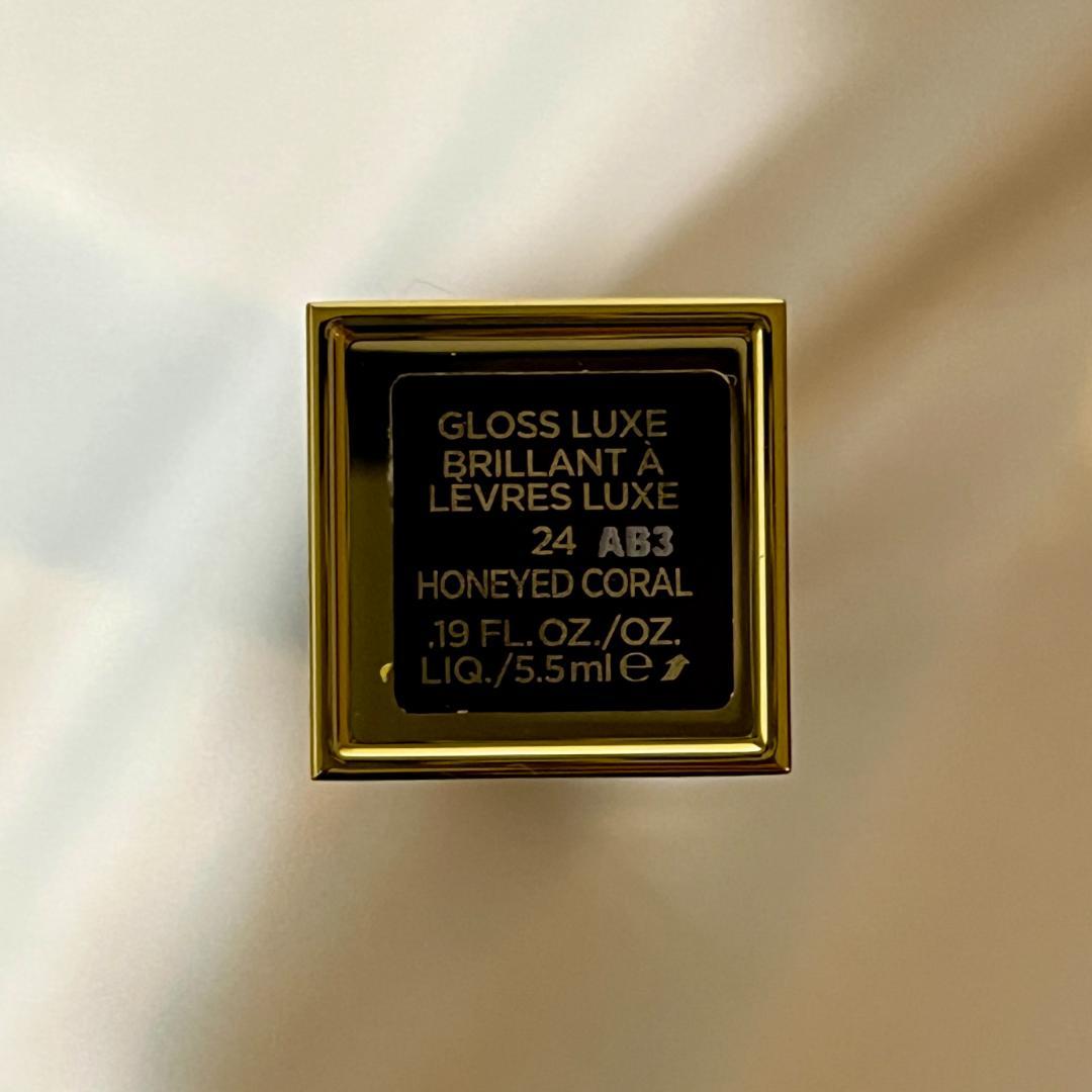 TOM FORD Gloss Luxe 24 Honeyed Coral グロス