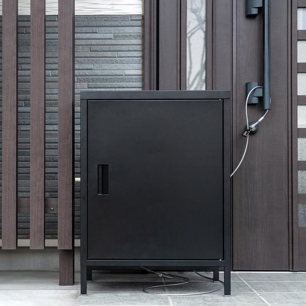 ☆宅配ボックス大容量1ドア　グリーン