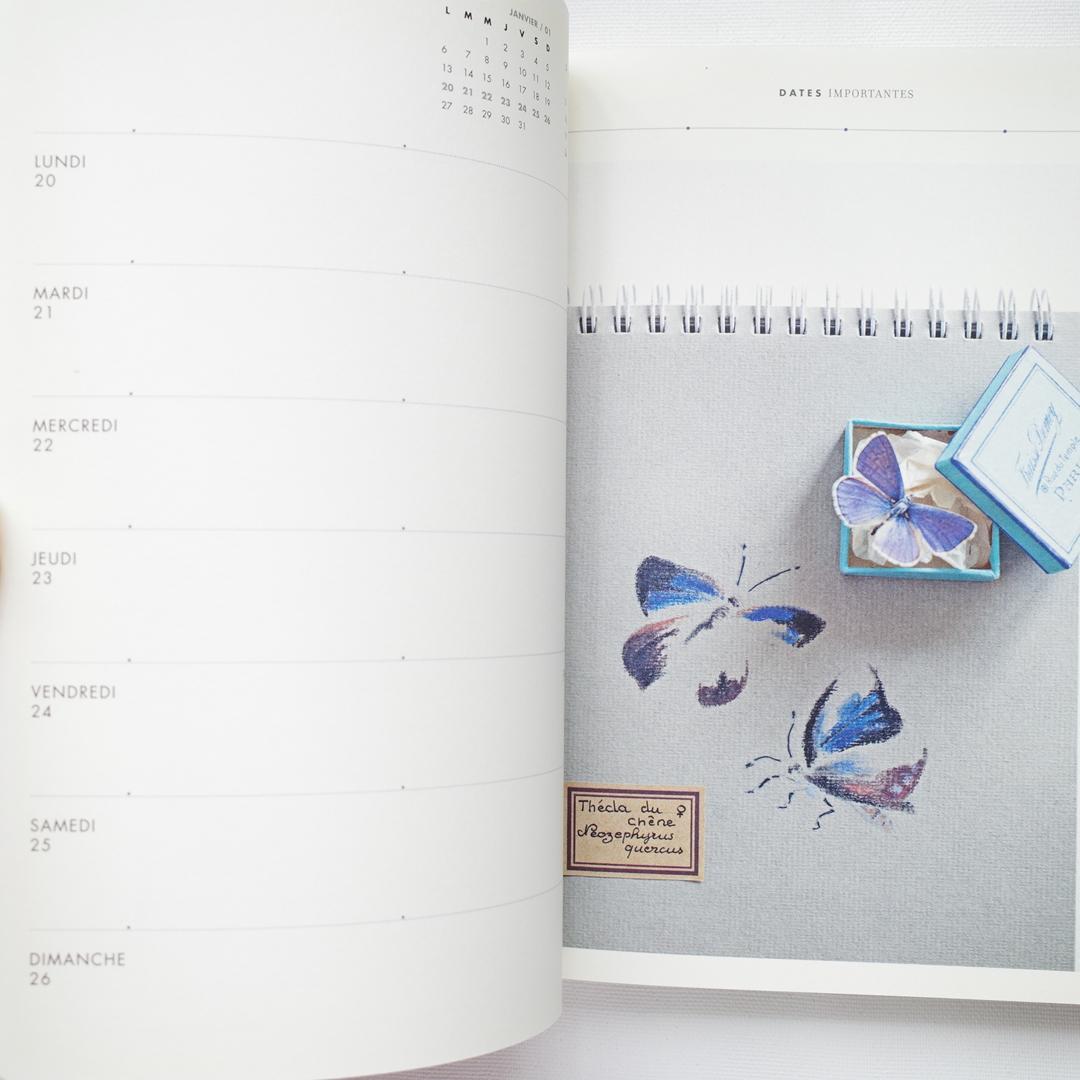 絶版クロスステッチMarie-Therese Saint-Aubin手帳