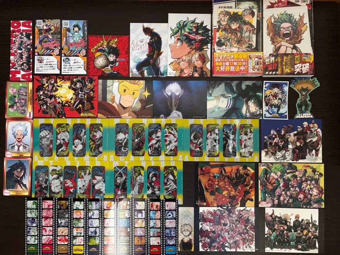 僕のヒーローアカデミア 1〜42巻 全巻初版 帯 チラシ 関連本6冊 特典多数