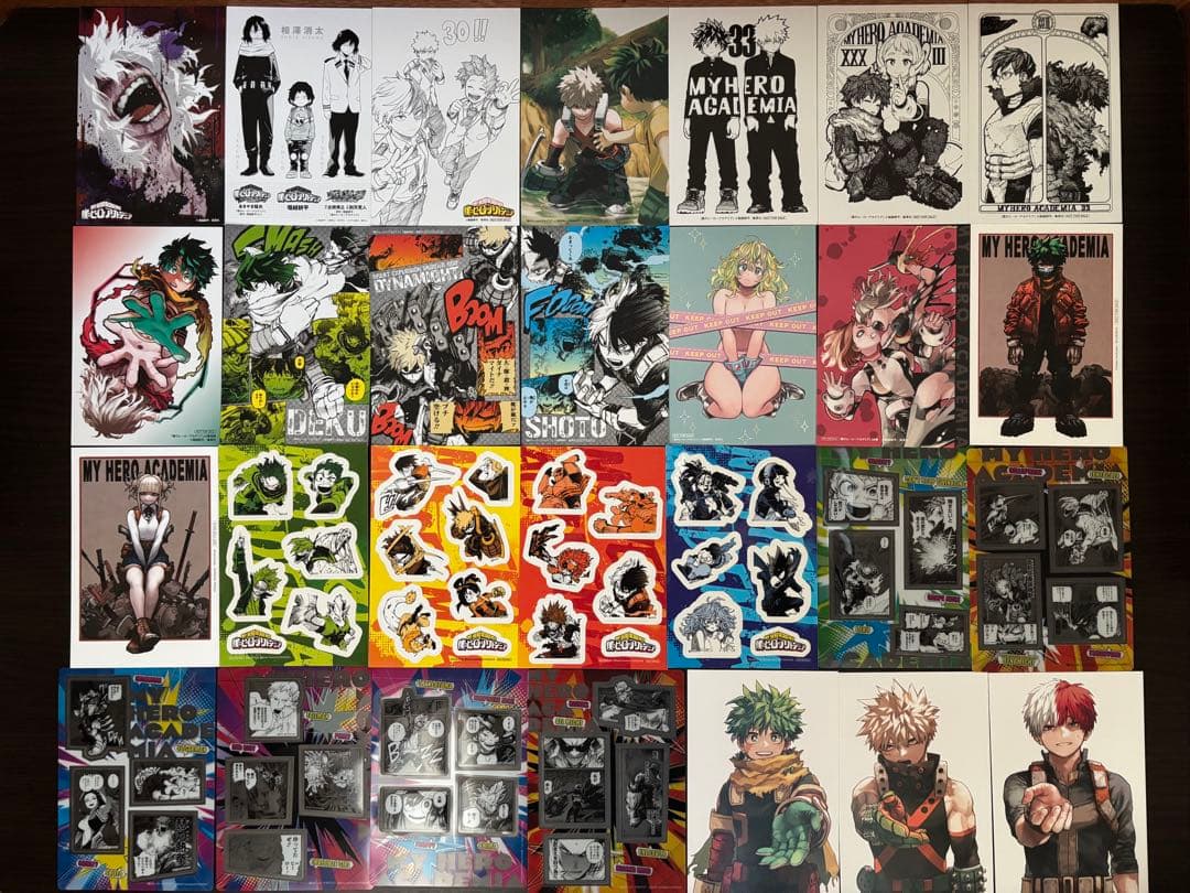 僕のヒーローアカデミア 1〜42巻 全巻初版 帯 チラシ 関連本6冊 特典多数