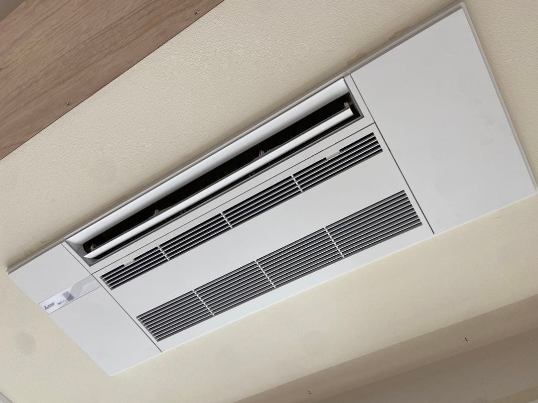 2022年製 三菱電機 14畳用 天井カセット形マルチエアコン2室用　美品！