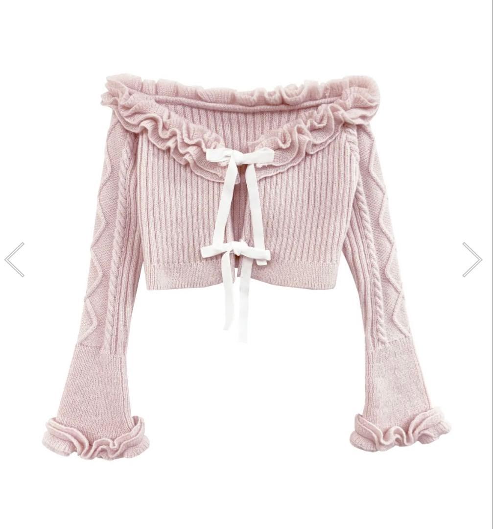 RoseMuse ロゼミューズ Cable knit o/p set