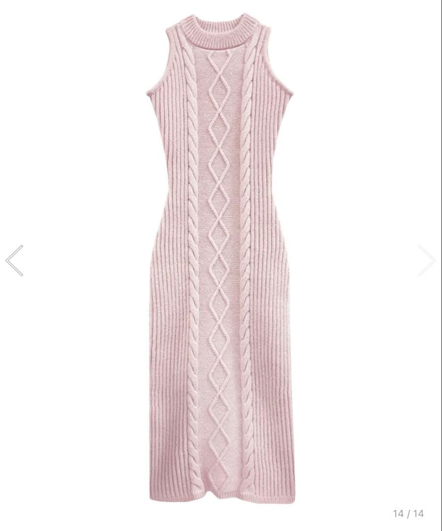 RoseMuse ロゼミューズ Cable knit o/p set