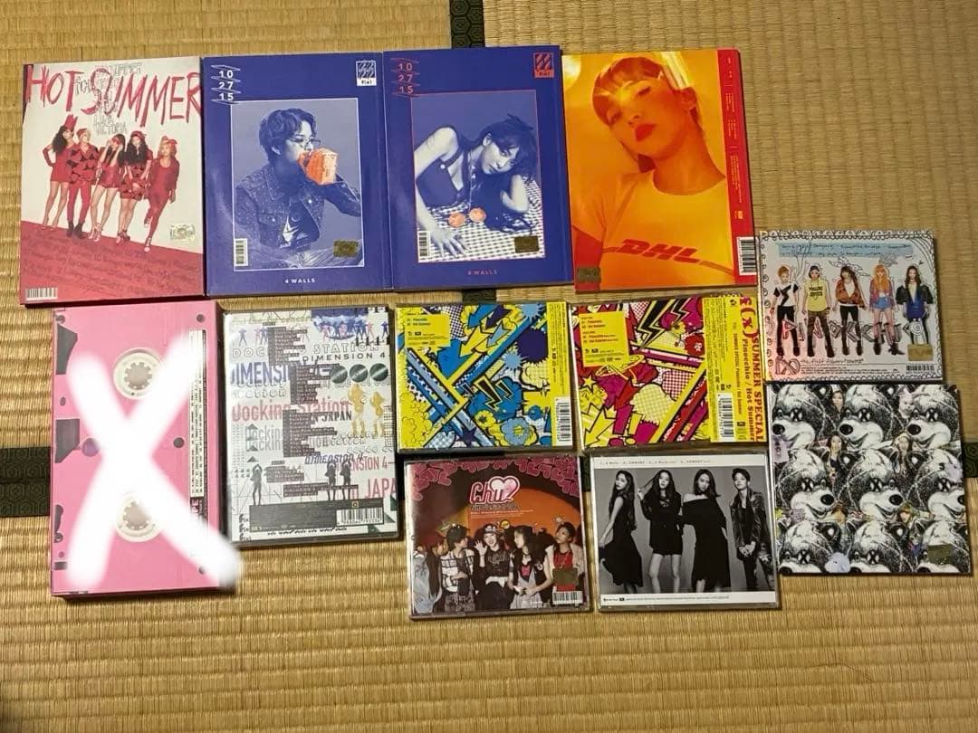 f(x) アルバム CD DVD 12点セット トレカなし