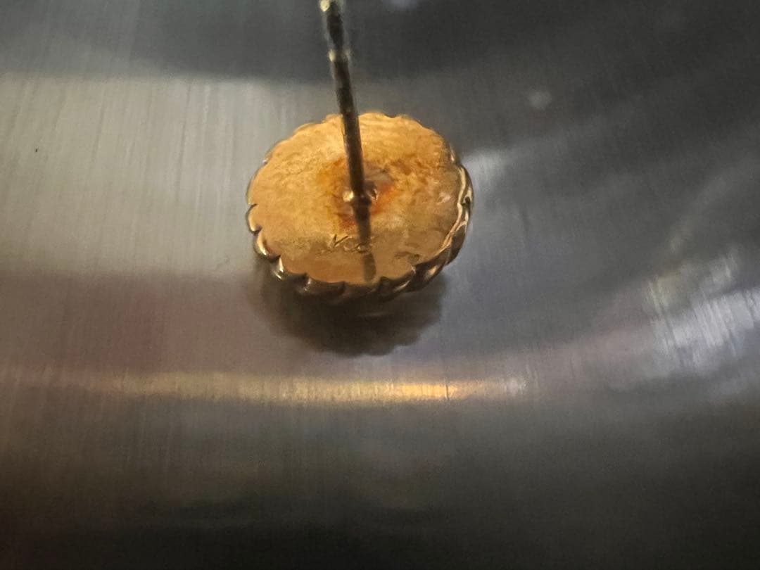 TADY&KING タディアンドキング　ピアス　金縄ターコイズ　K18 ゴールド