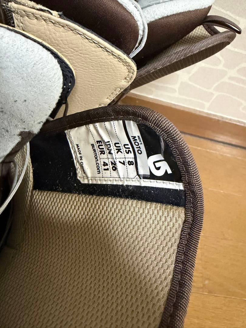 BURTONスノーボードブーツ　Burton MOTO 男性用　値下げ
