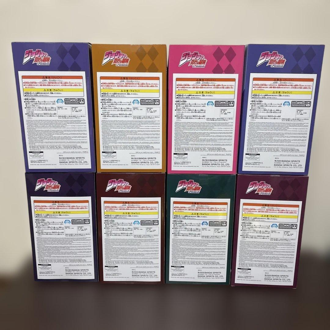 ジョジョの奇妙な冒険 Mometria フィギュア8体セット