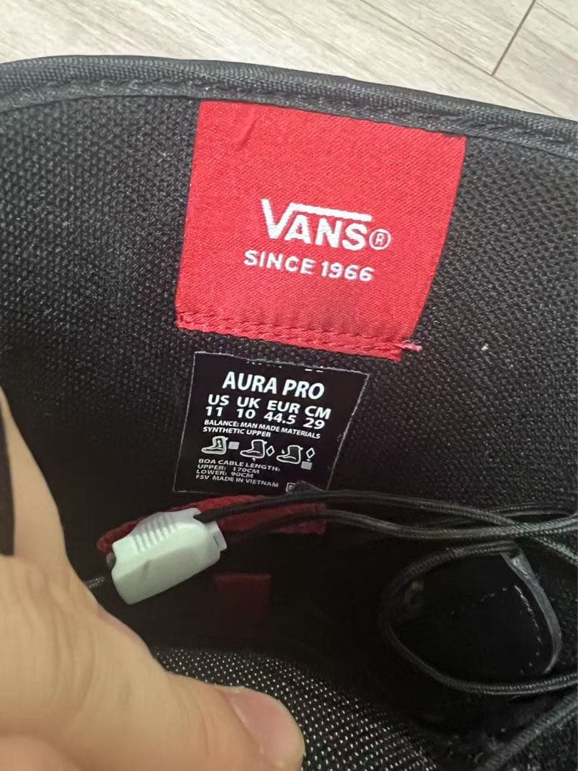 VANS AURA PRO スノーボードブーツ US11 29CM