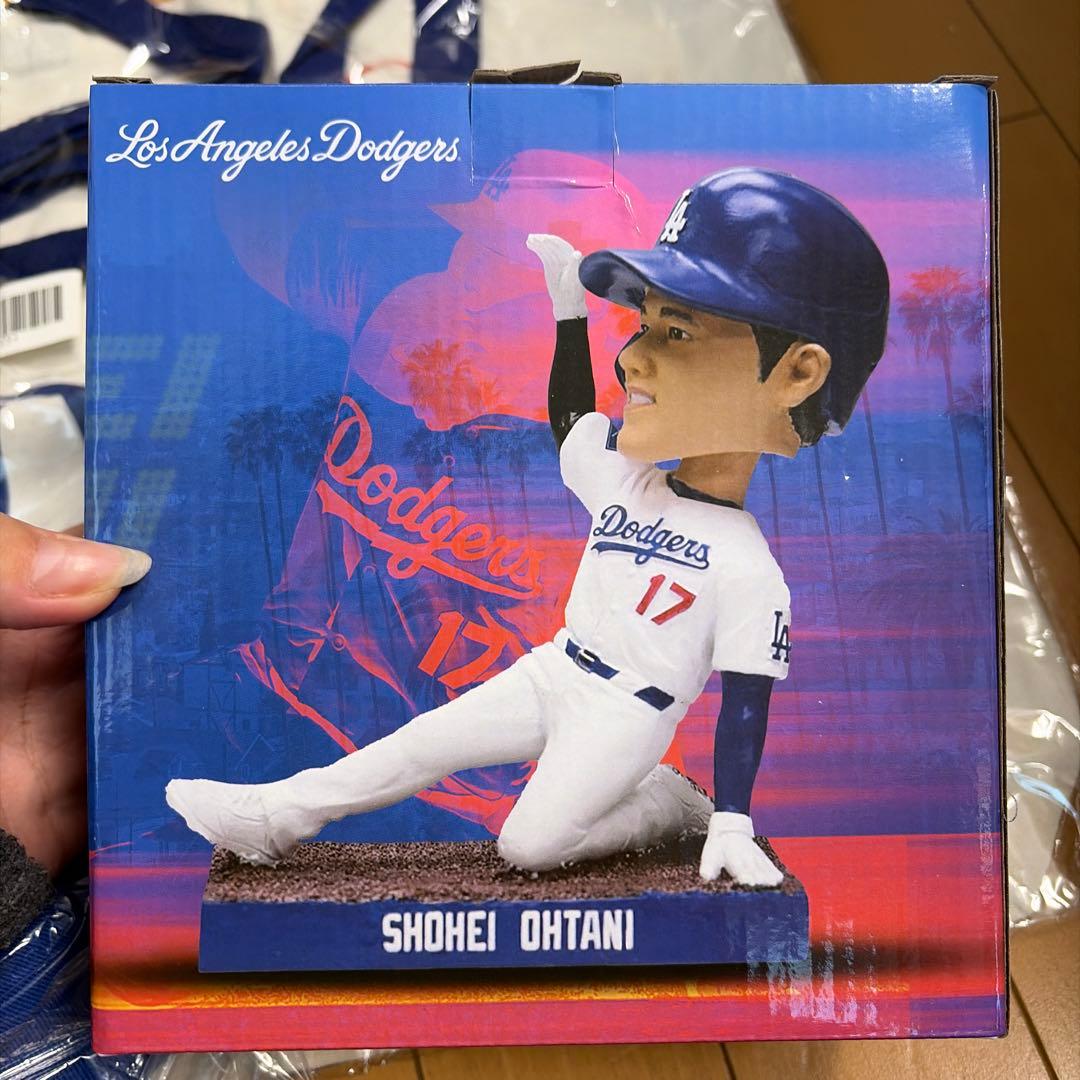 【大谷翔平ボブルヘッド付】ドジャース ファンクラブ　入会特典　新品未使用