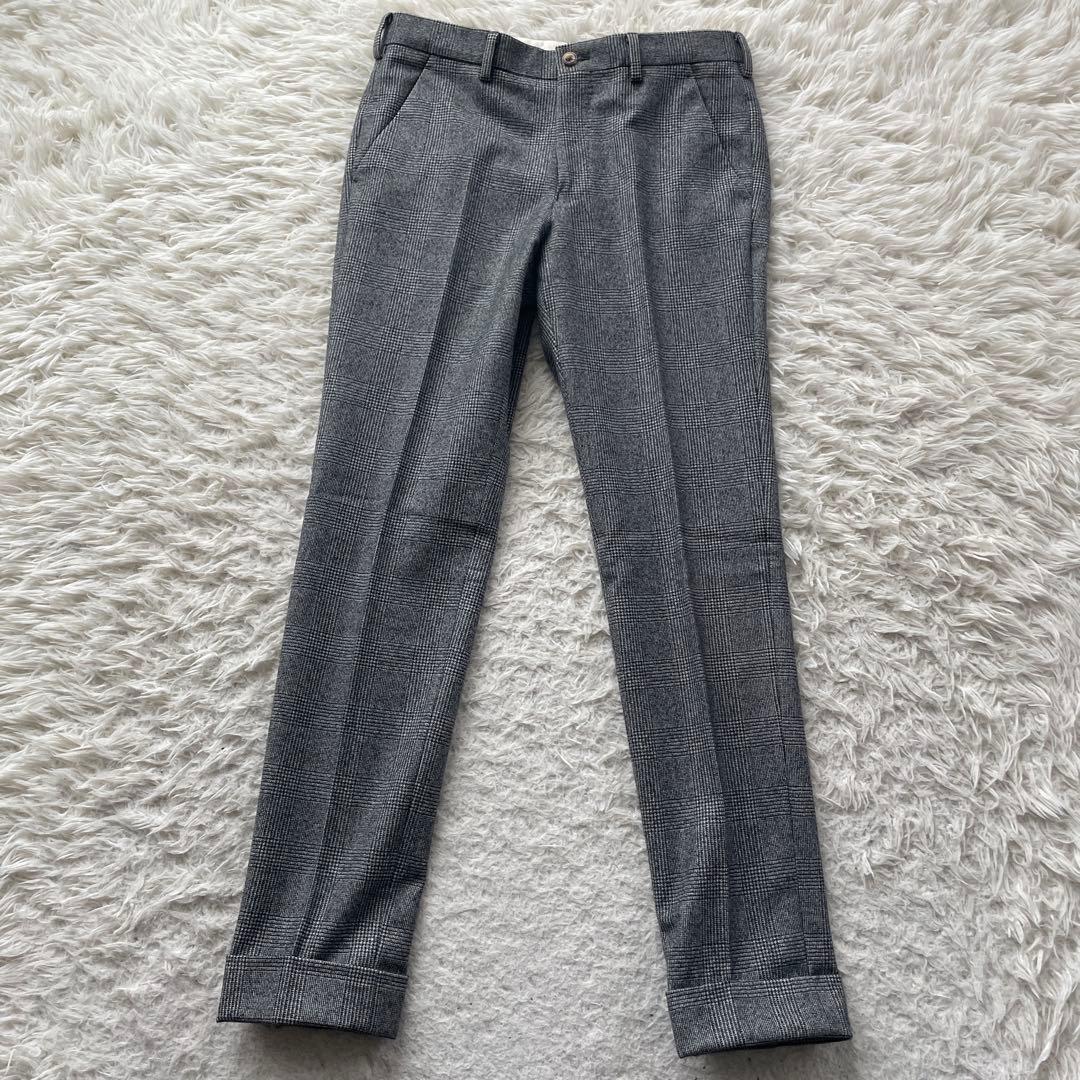 Paul Smith シルク混　チェック　上下　セットアップ　スーツ