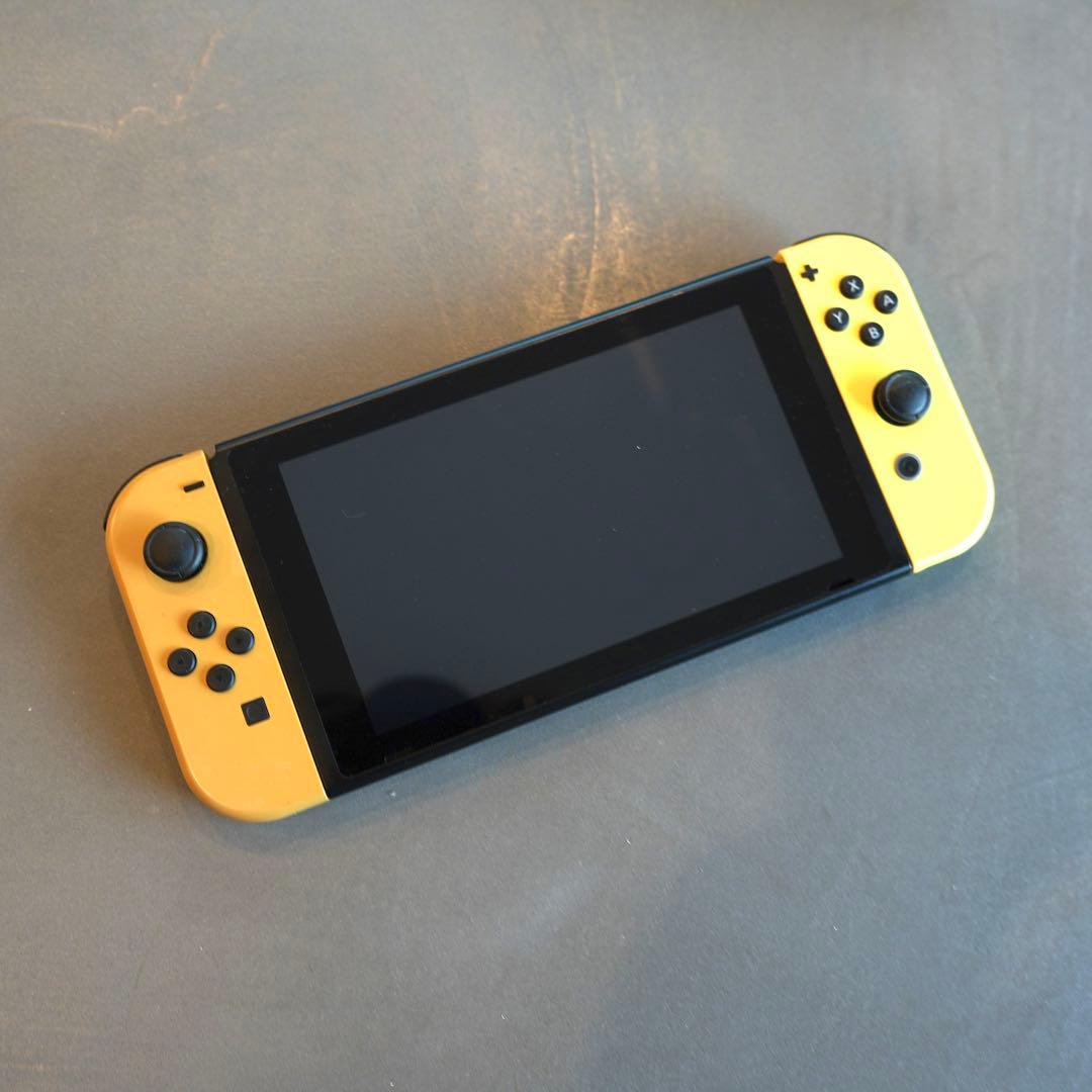 【美品】NintendoSwitchポケモンlet's go ピカチュウ本体