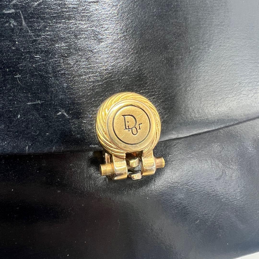 【美品】Dior ショルダーバッグ レザー チェーンショルダー