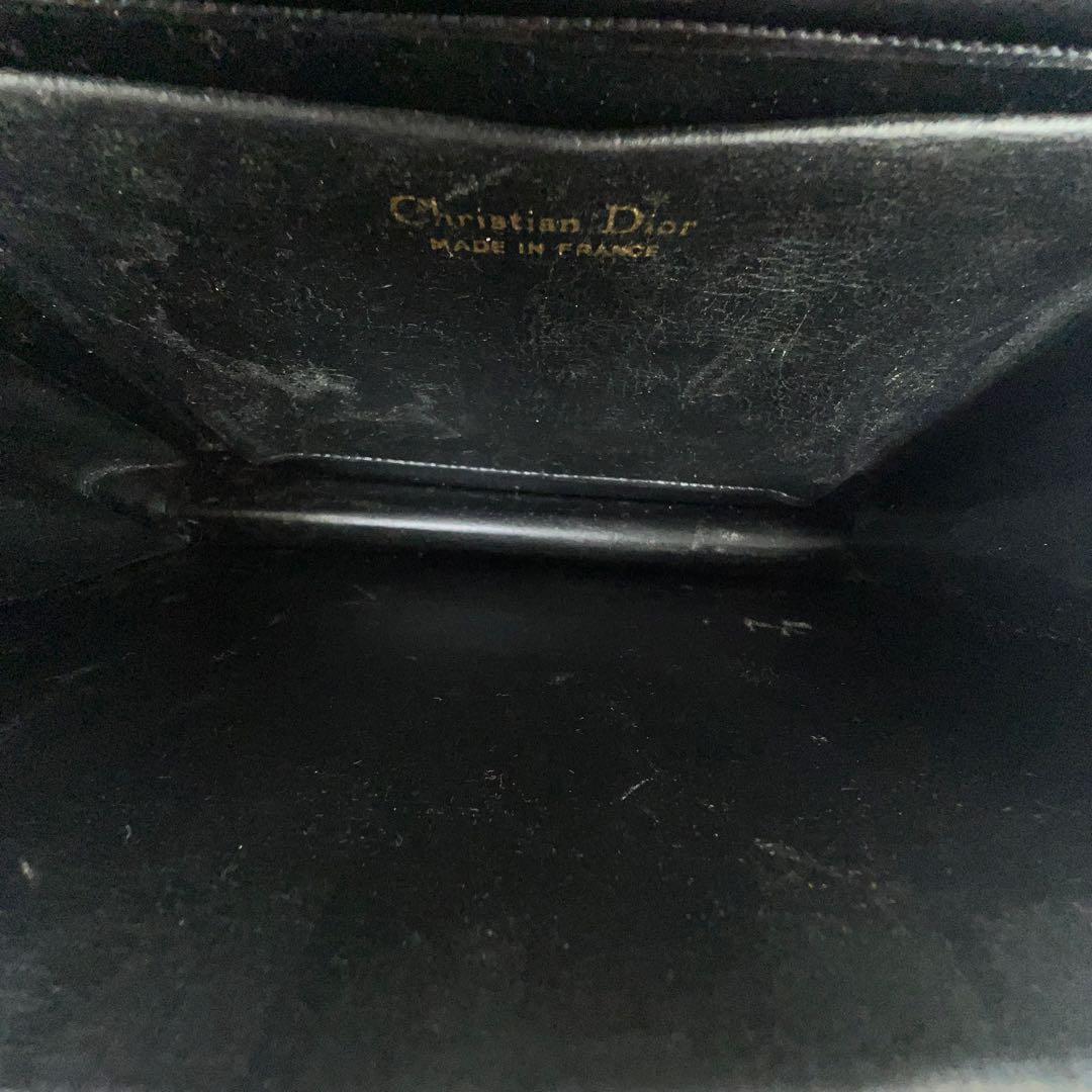 【美品】Dior ショルダーバッグ レザー チェーンショルダー