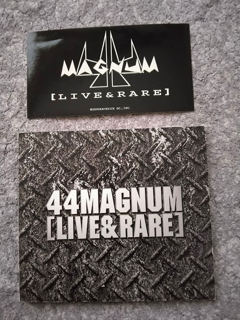 44MAGNUM [LIVE & RARE] 限定版