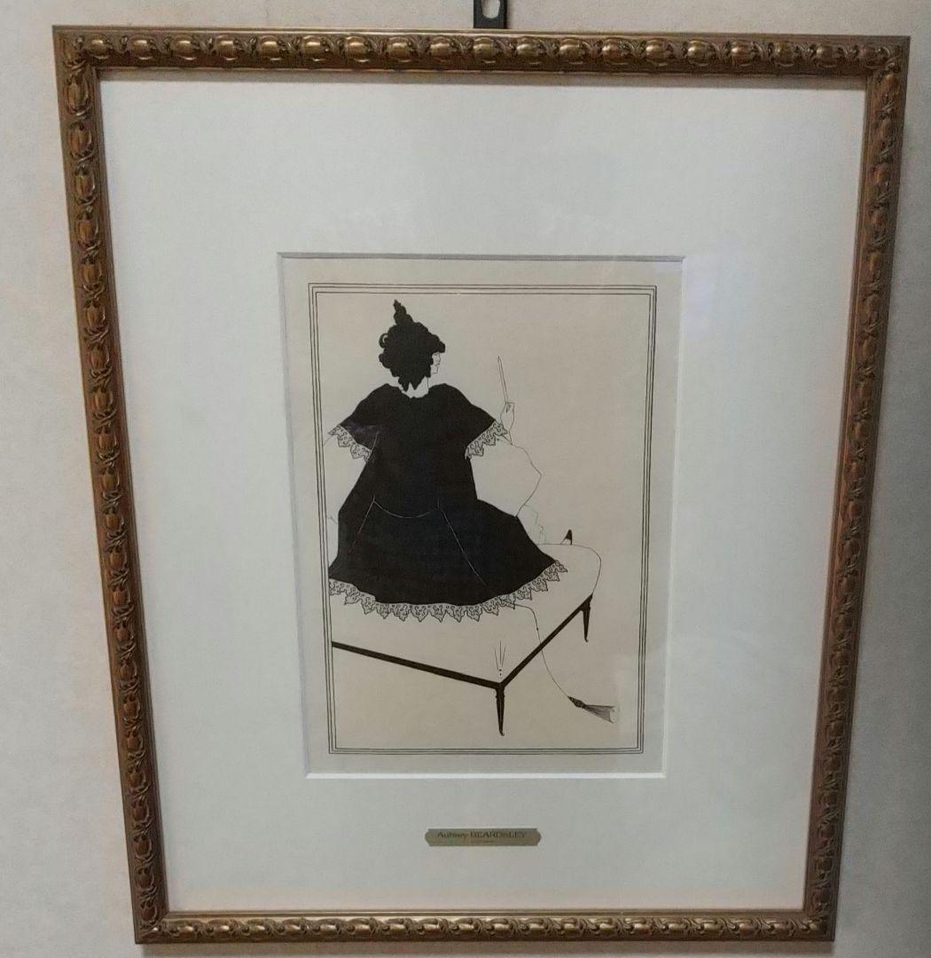 展覧会出品 夭折オーブリー・ビアズリー「サロメ」ラインブロク 5点セット