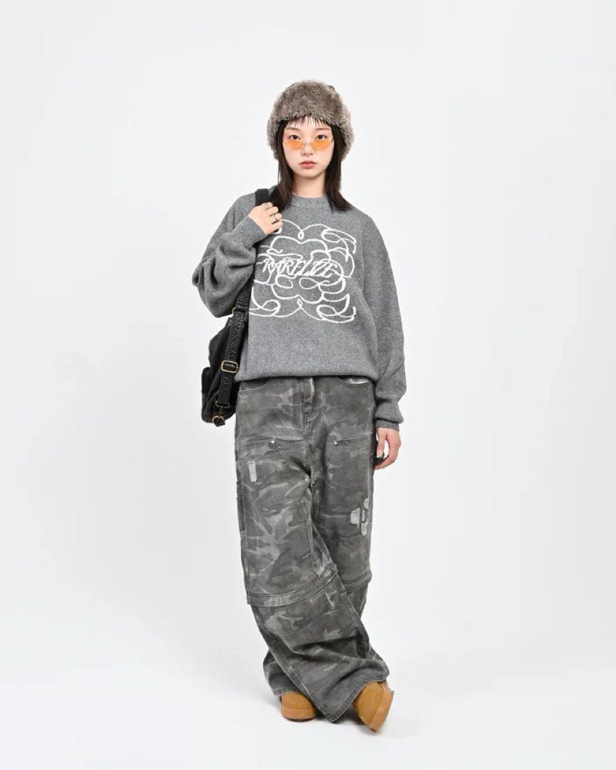 ダメージカモ2WAYパンツ L2103 M 地底人ONLINE