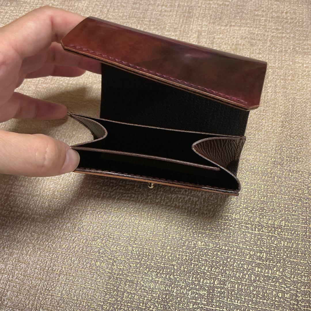 usfl 小さくて使いやすい財布 mini バーガンディ