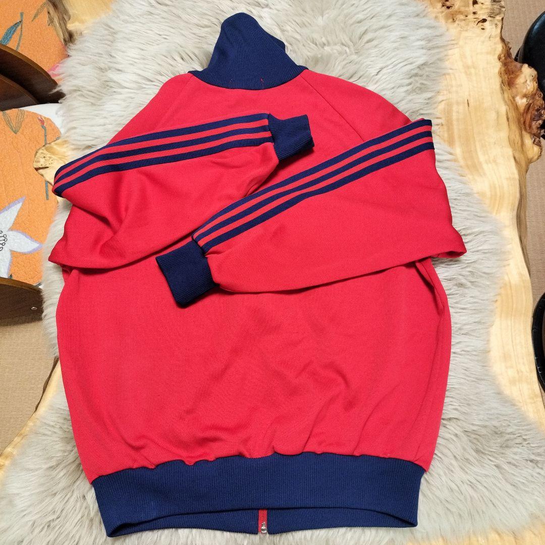 70s 〜80S 赤 西ドイツタグ 5号 Adidas トラック