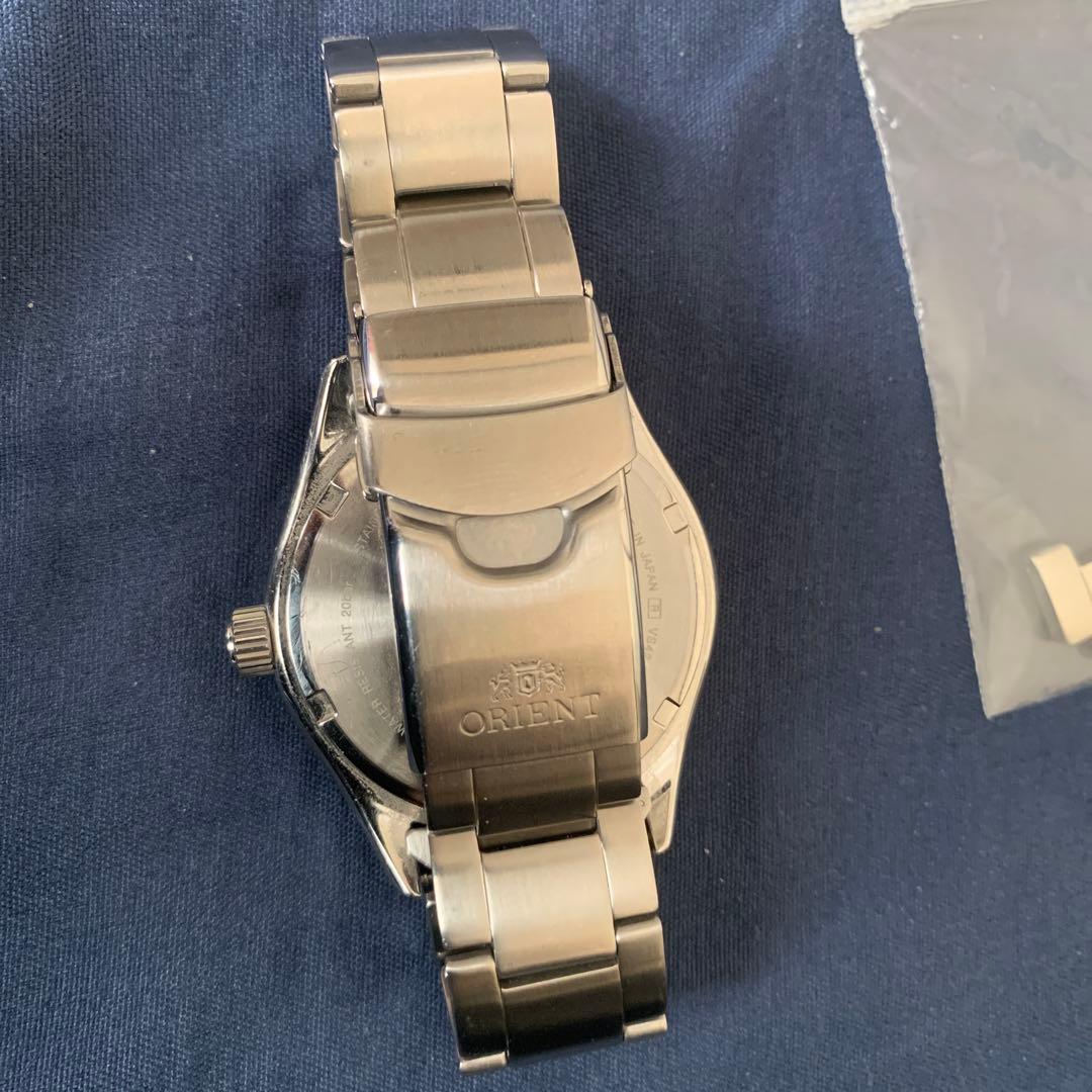 オリエント マコ40 ソーラー腕時計 RN-WJ0002L ブルー